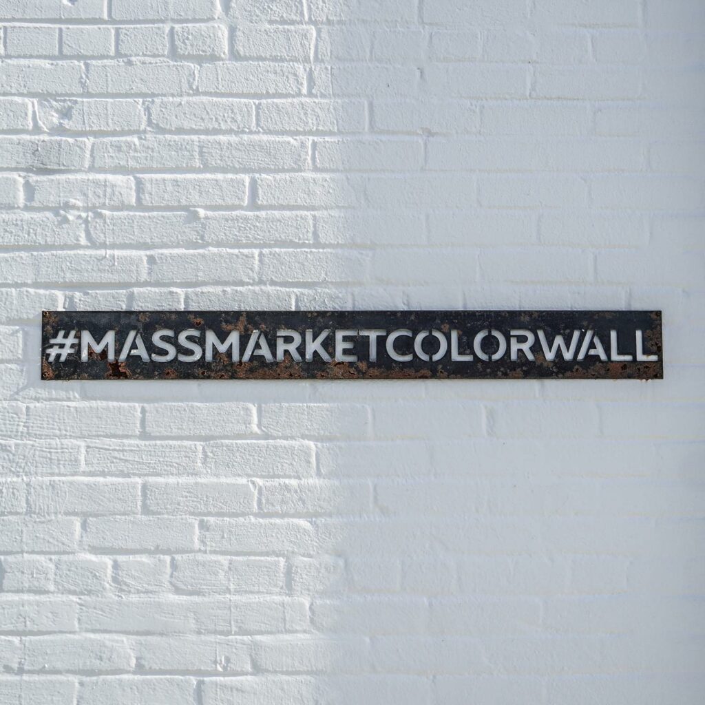 Mass Market Color Wall